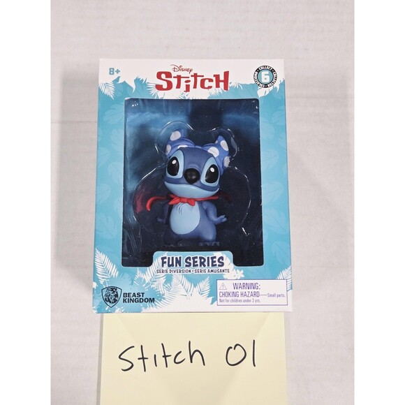 Disney Lilo & Stitch Fun Series Figure Beast Kingdom Collectible Toy New in Box - Picture 1 of 6